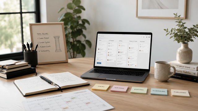 The Simple Content System Behind Consistent Publishing