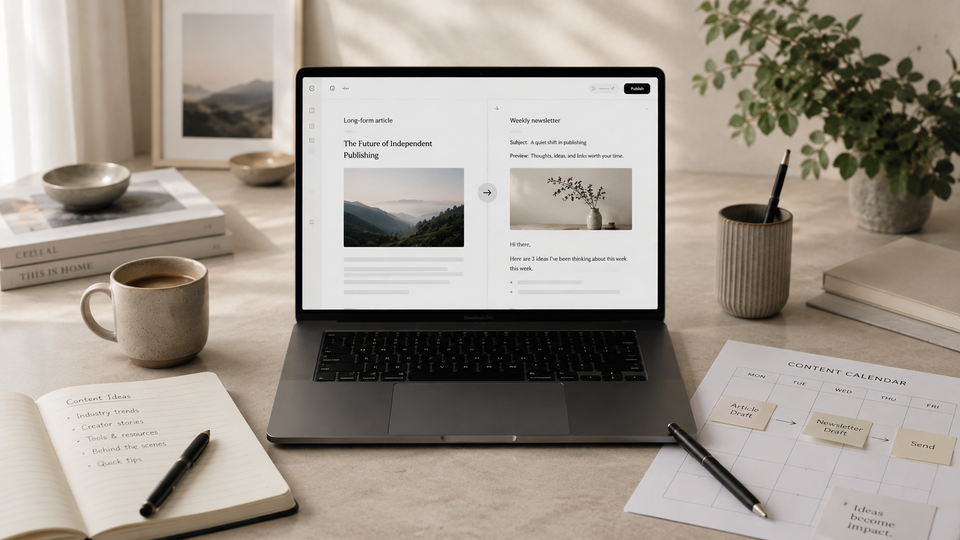 How to Turn Long-Form Content into a Weekly Newsletter